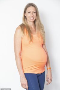 Allie Adams était fière de faire de l'exercice tout au long de sa grossesse et malgré un travail long et traumatisant comptait les jours jusqu'à ce qu'elle puisse reprendre son programme de remise en forme après la naissance de son fils