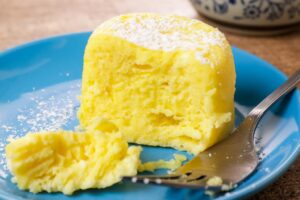 Gâteau au fromage au citron Keto pour micro-ondes